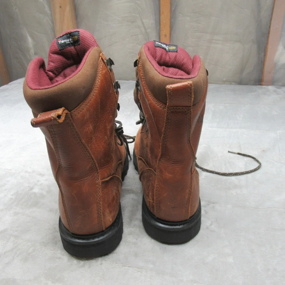 Cabela Men 11.5D Boot Brn Iron Ridge Goretex Waterproof Insulated Hunt Waterfowl